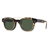 Vayle Acetate Glasses Frame With sunglasses Clips Cat Eye Frames Southood Tortoise Green
